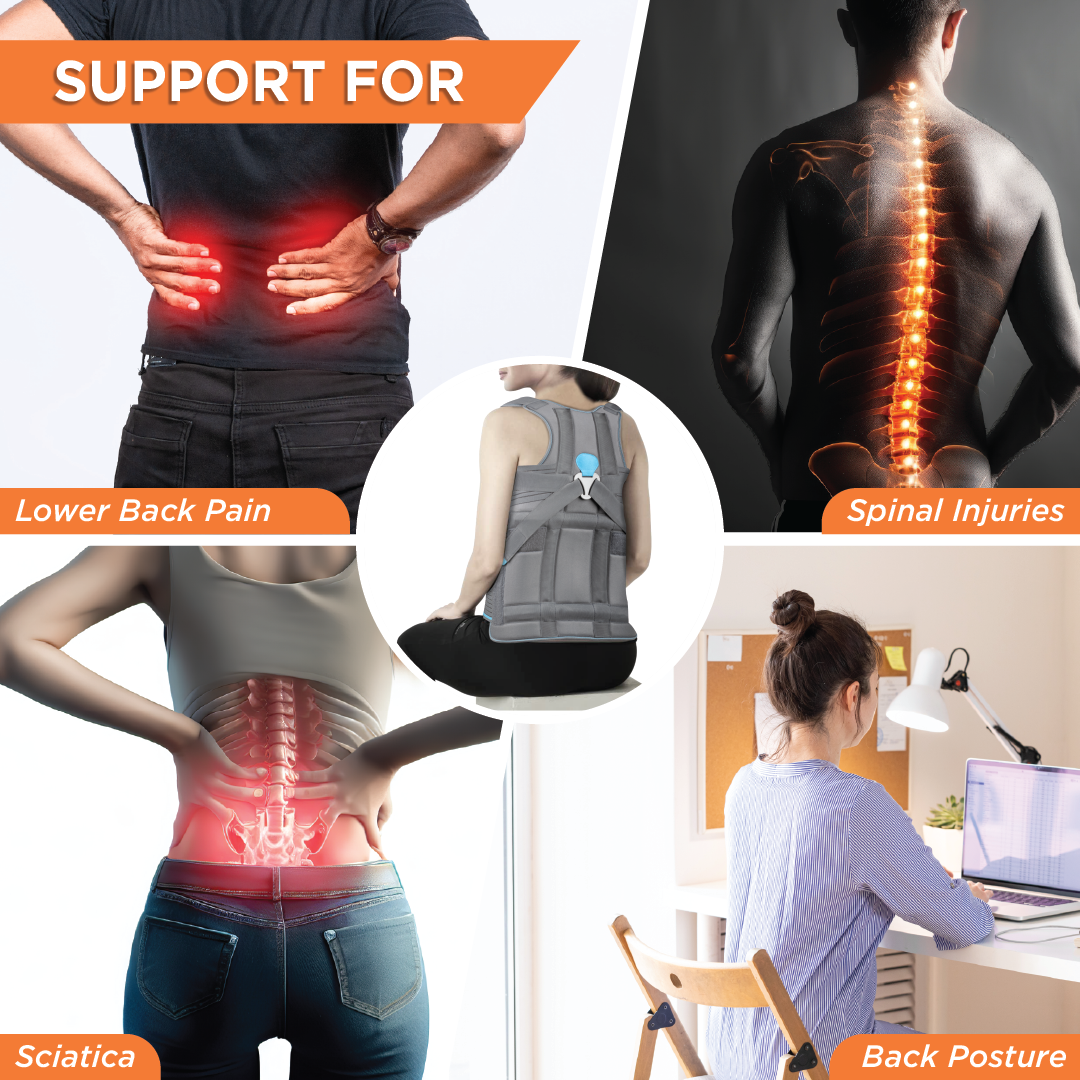 Vissco Taylor's Brace Core – Back Support & Posture Correction Brace - Image 6