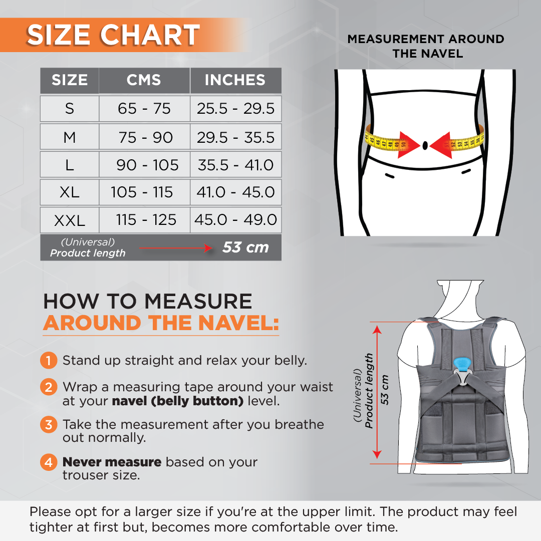 Vissco Taylor's Brace Core – Back Support & Posture Correction Brace - Image 5